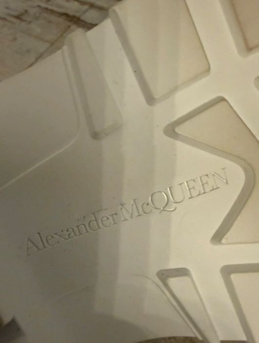 Buty skórzane Aleksander McQueen