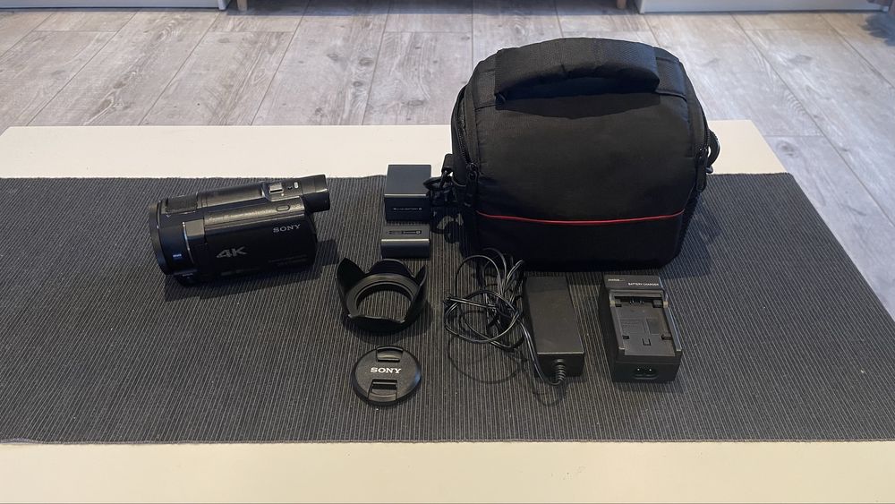 Kamera 4K Sony Handycam FDR-AX33 pełen zestaw