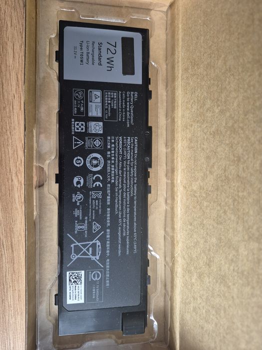 Oryginalna Bateria Dell T05W1 72Wh
