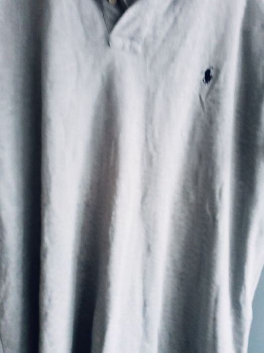 Koszulka meska szara polo Polo Lauren XL