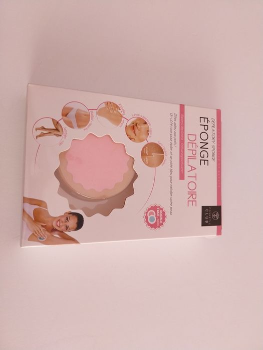 Esponja para depilação e esfoliação suave - NOVO