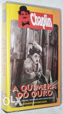 Chaplin - a quimera do ouro - vhs