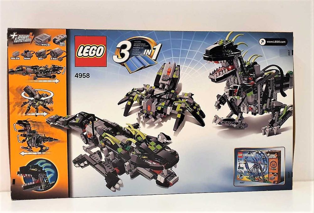 LEGO Creator 3 w 1 4958 - Straszny dinozaur