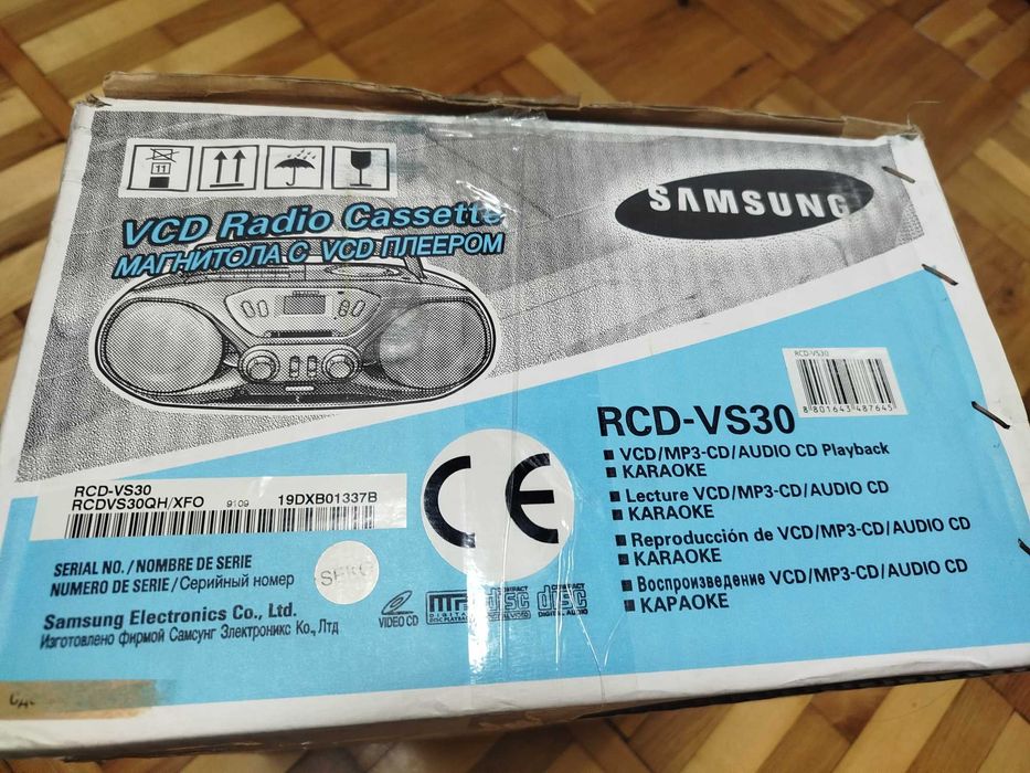 Магнитола samsung rcd-vc30