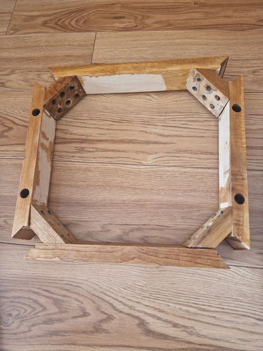 6 Cadeiras de sala em tecido, sem estrutura, para reparar
