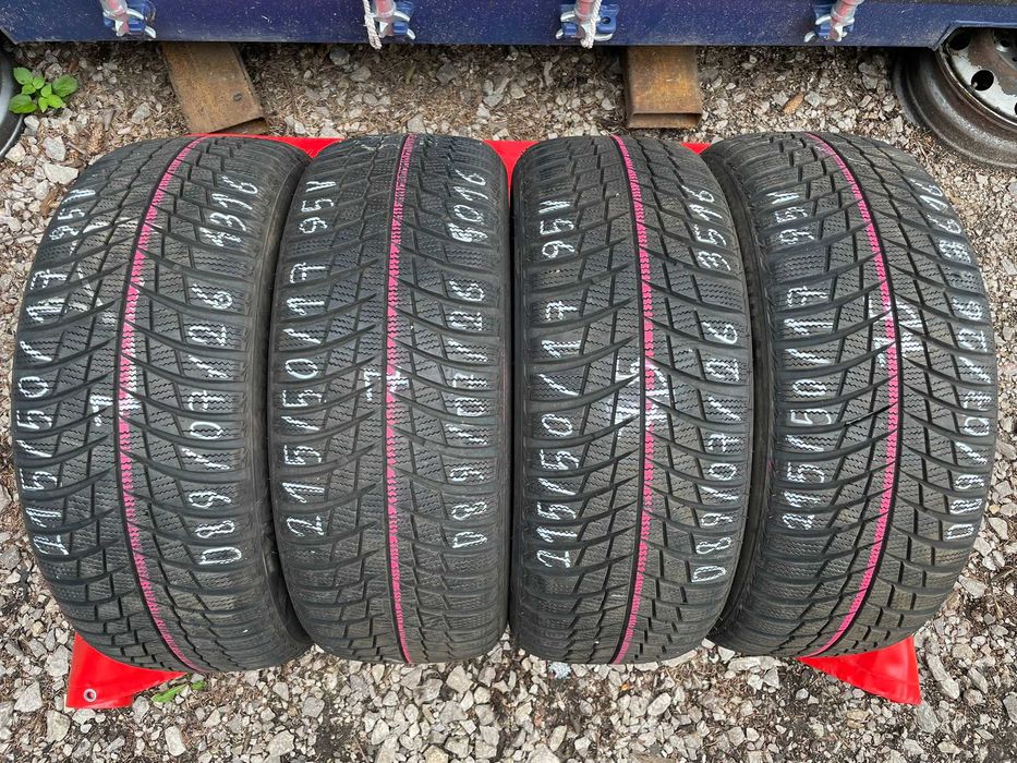 4szt. opony zimowe 215/50R17 95V Bridgestone Blizzak LM001