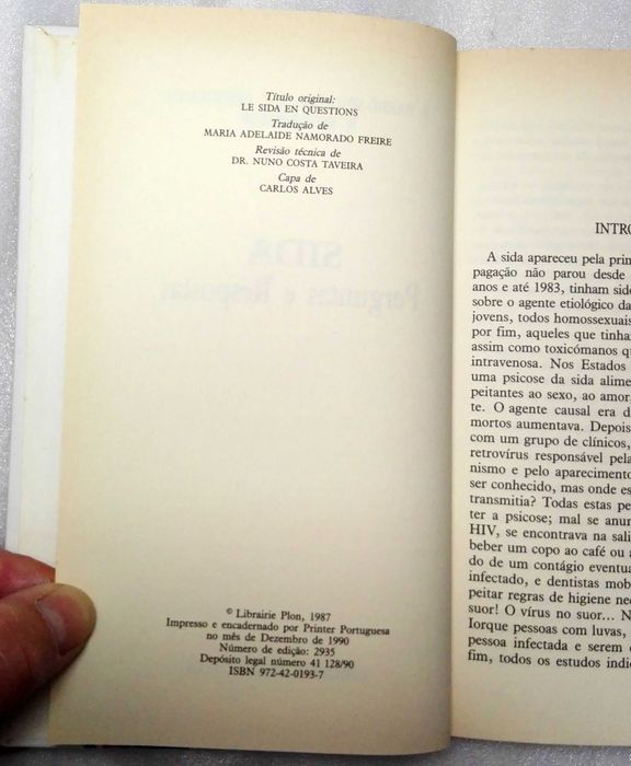 Livro SiDA – Perguntas e Respostas