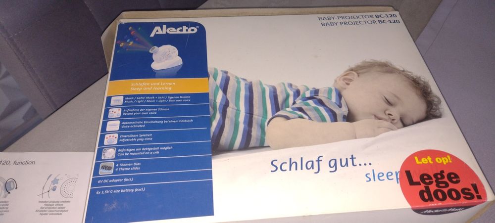 Projektor kołysanka dla niemowlaka