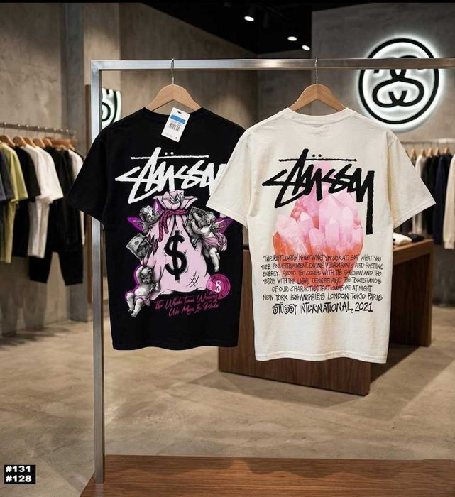 Stussy Новая Футболка - Стусси Basic - XS S M L XL XXL