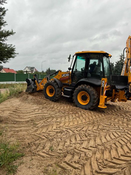 Usługi Koparko-ładowarką JCB, Mini-koparką Kubota 2,7 tony
