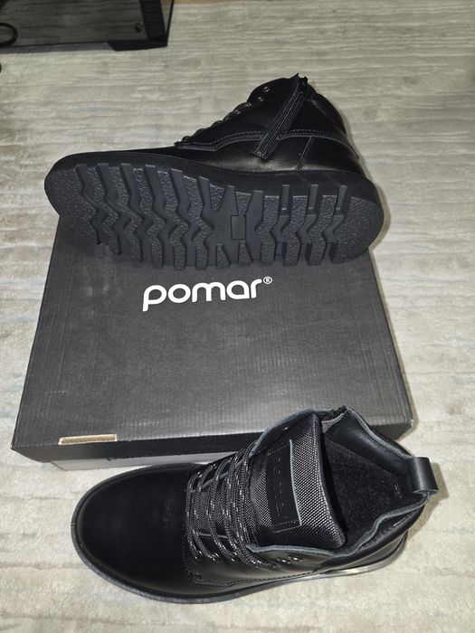 Фінські чоботи з натуральної шкіри Pomar 41