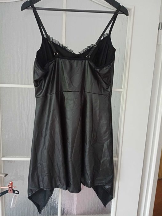 Lateksowy komplet nocny,XL