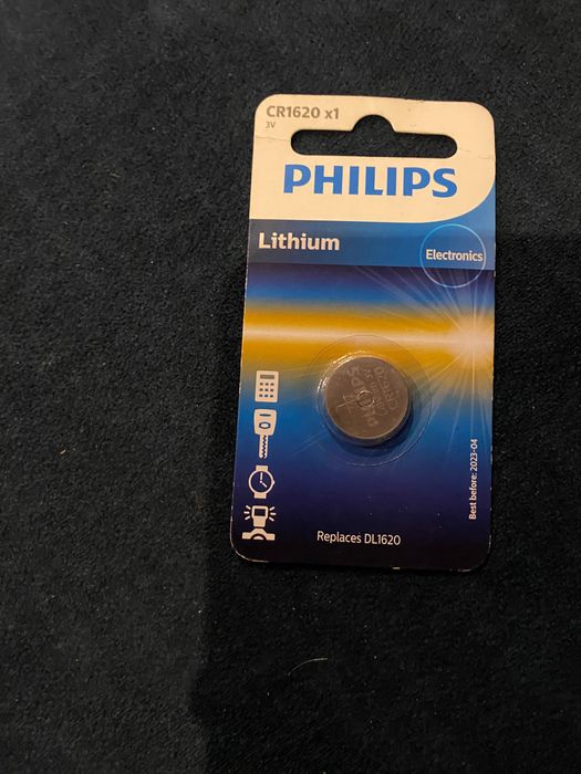 Bateria Philips CR1620 lithium 1szt