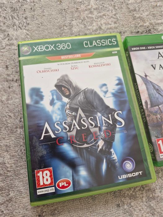 Dwie Gry XBOX Assassins