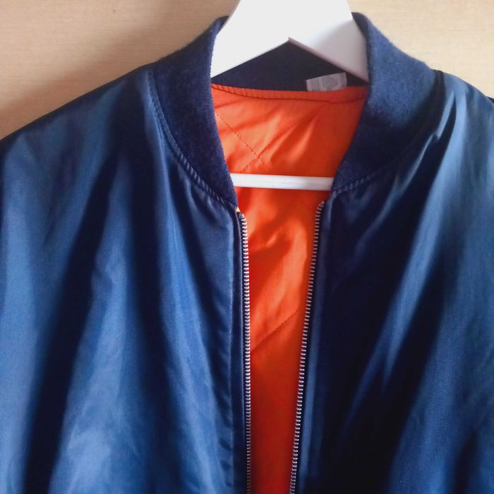 Kurtka bomberka, granatowa