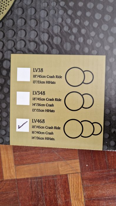 Zildjian L80 Low Volume - Set Completo + Ride 20" (Como Novo)