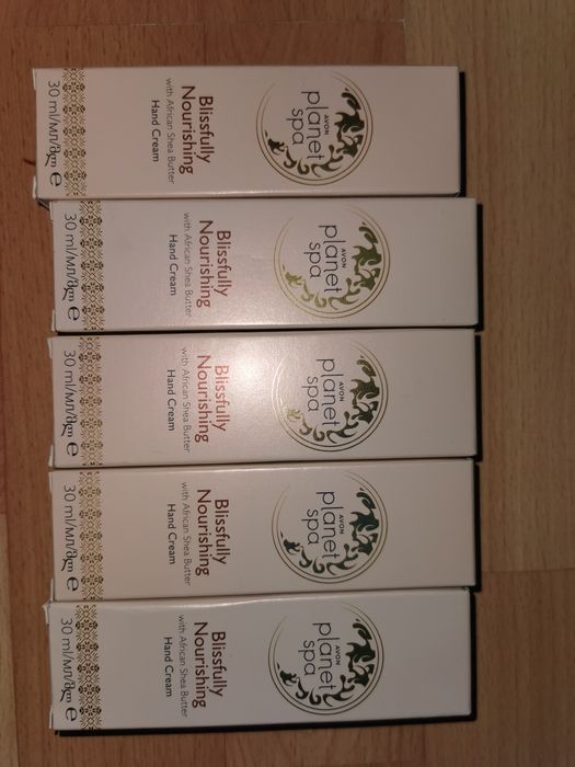 Odżywczy krem do rąk Avon Planet spa z afrykańskim masłem shea 30 ml