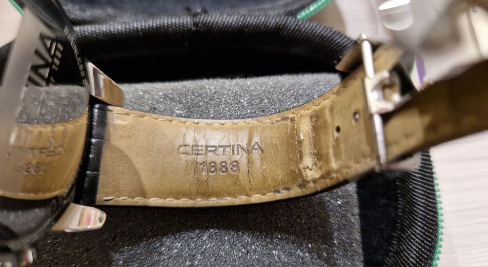 Certina DS Podium Big Size Chrono + etui - malo uzywany