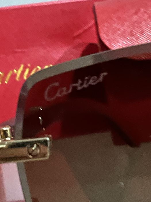 Okular przeciw słoneczny  Cartier Męskie