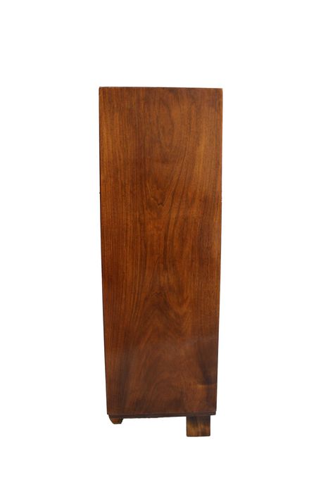 Witryna / bibloteczka stojąca art - deco w orzechu  po renowacji antyk