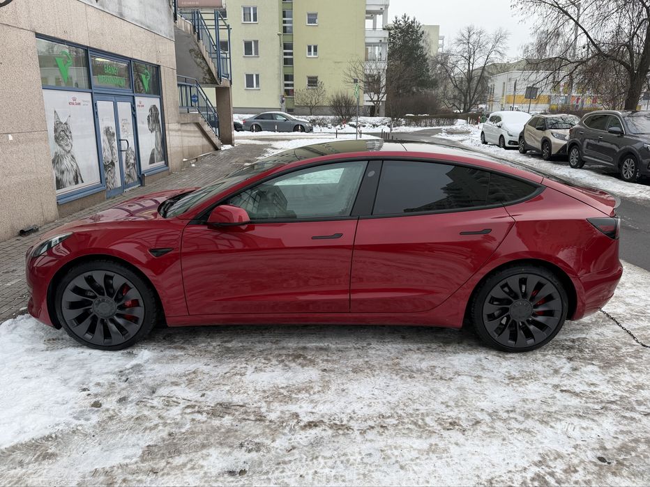 Tesla 3 Performance, 2021, Salon Polska, 1 właściciel, bezwypadkowy