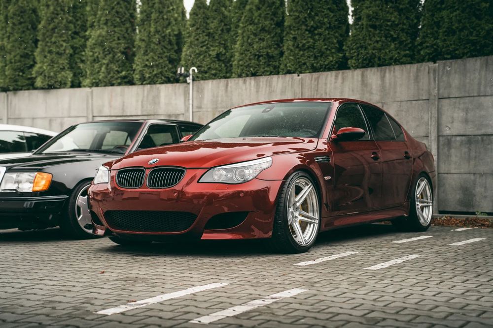 BMW M5 BMW E60 M5 Indianapolis Red Metallic