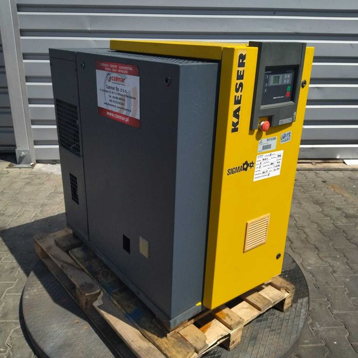 Kompresor Śrubowy KAESER SM15T 9kW 1,5m3/min 8 bar Osuszacz, NIEMIECKI