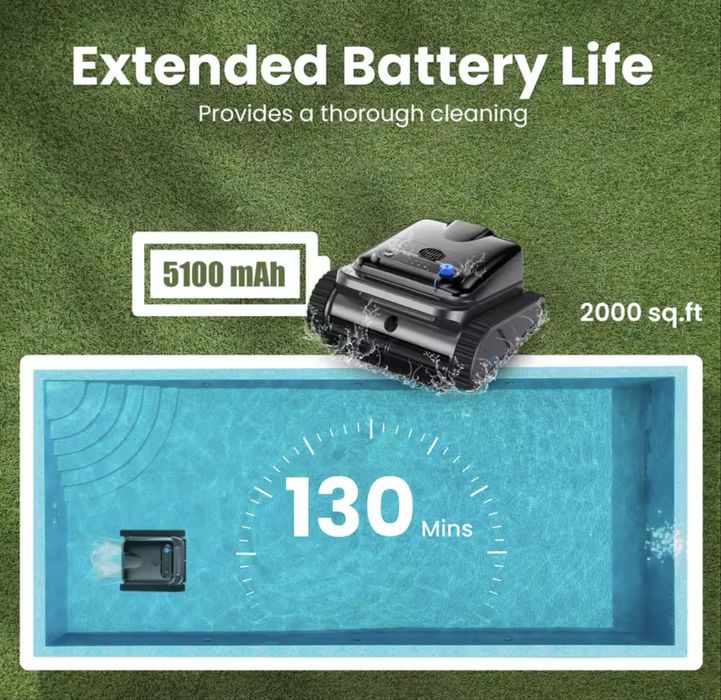 Robô Limpeza Piscina  Y50S - Novo