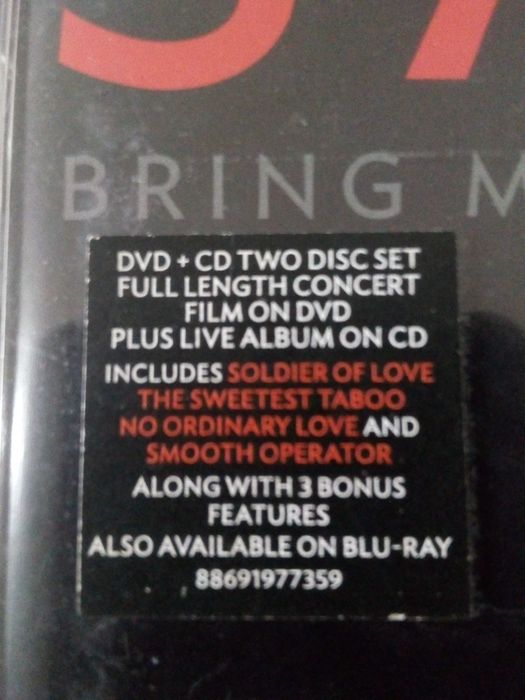 SADE - Bring Me Home | Live 2011 CD+DVD - Baixa De Preço