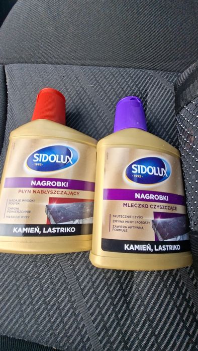 Zestaw Sidolux do mycia nagrobków