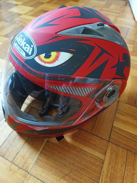 Capacete Jiekai Vermelho (L)