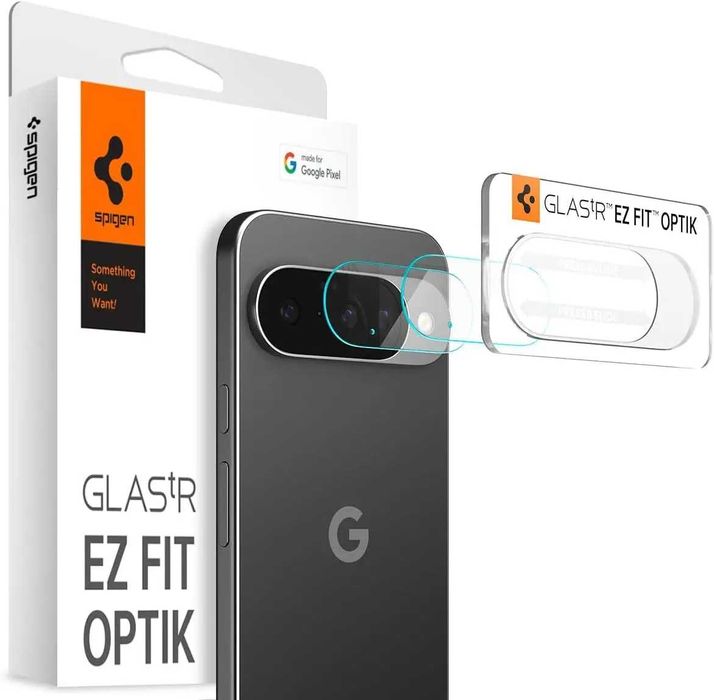 Защитное стекло на камеру Spigen Optik EZ Fit 2-Pack Google Pixel 10