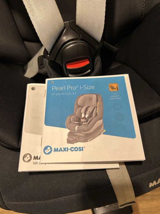 Fotelik z baza maxi cosi pearl pro 2 authentic black