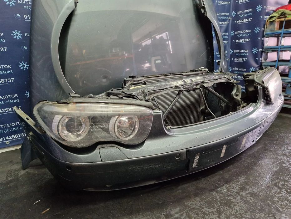 Frente completa usada BMW SERIE 7 E65 740i capot parachoques oticas