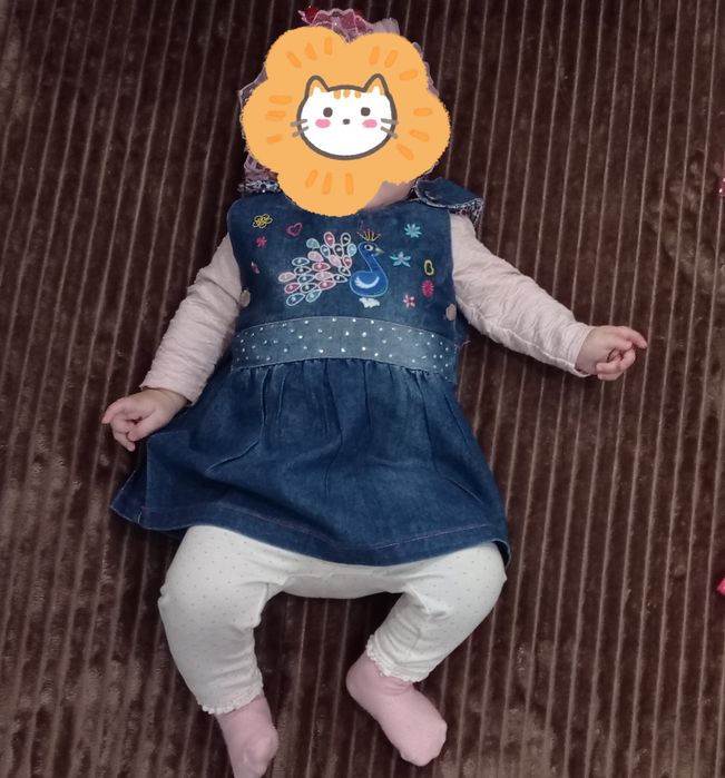 Джинсовий сарафан