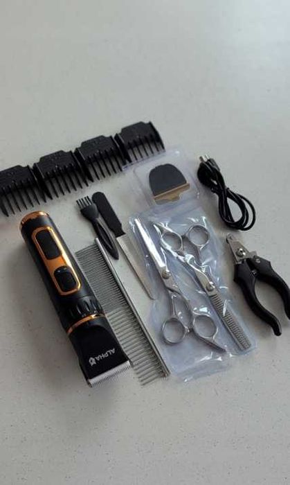 Bezprzewodowa maszynka do strzyżenia psów – cicha, bez szarpania