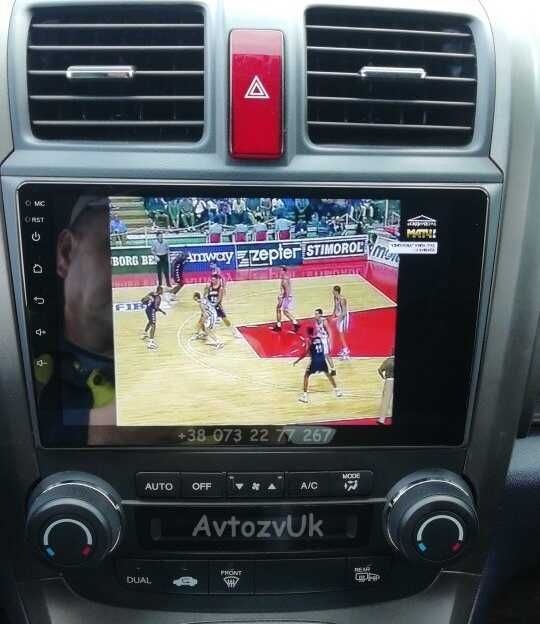 Магнитола CR-V Honda CRV СРВ GPS Хонда ЦРВ Tesla 2 CarPlay Андроид 16