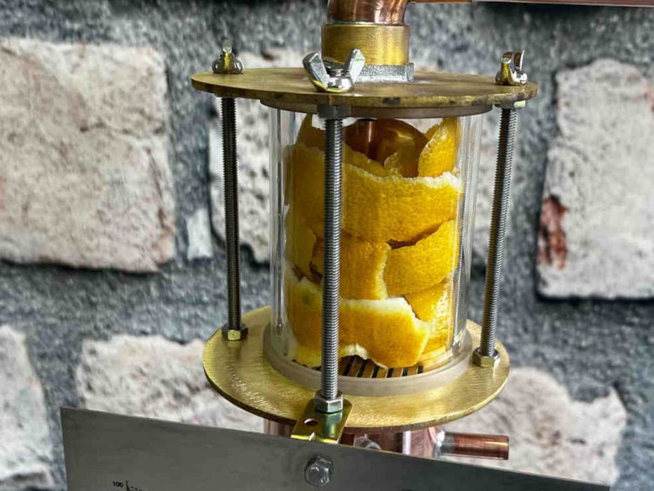 Destylator MIEDZIANY PotStill / Kocioł 30-100l / Z Aromatyzatorem [Zestaw na fi54] Na Bimber, Owoce, Zboża