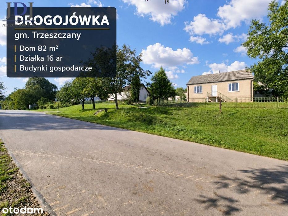 Dom wolnostojący 82 m2, działka 16 ar. Drogojówka