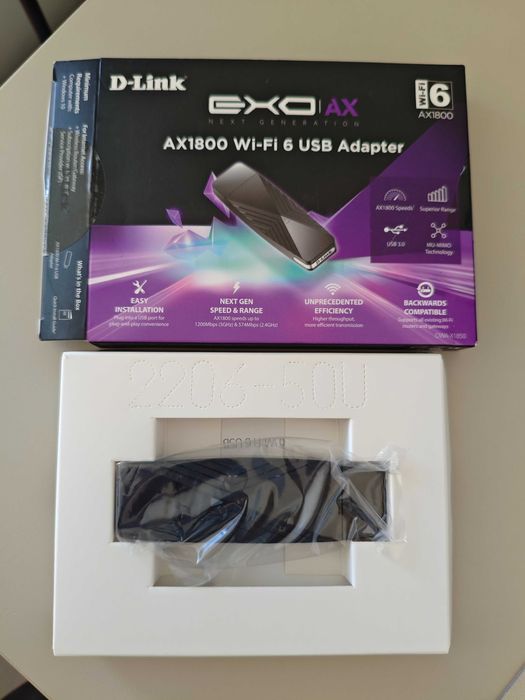 Adaptador USB Wi-Fi D-LINK DWA-X1850