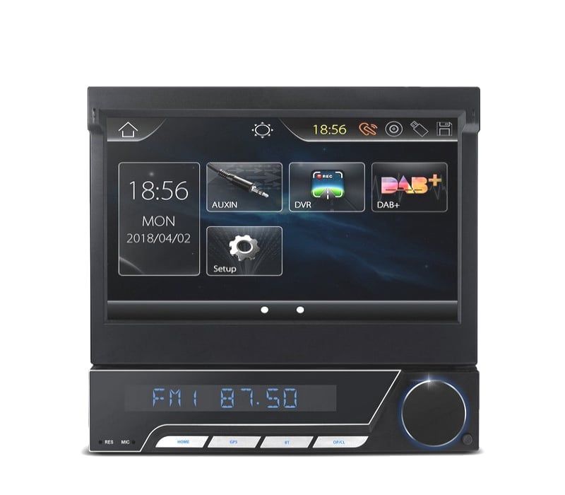 AUTO RADIO GPS UNIVERSAL 1 DIN ECRA TACTIL DE 7" ANDROID 32GB ROM + 2GB DDR3 RAM