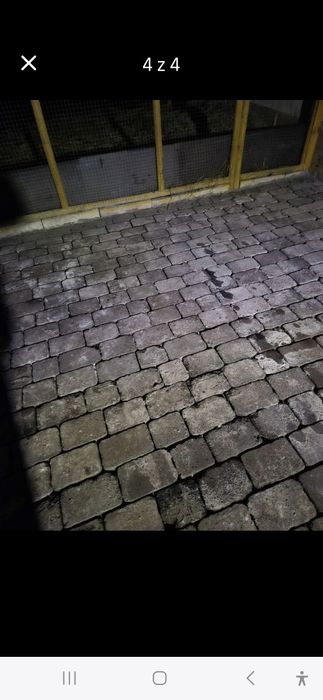 Kostka polbruk używana 6cm