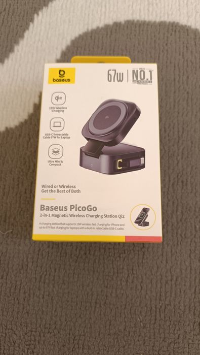 Ładowarka bezprzewodowa Baseus PicoGo 67W Nowa