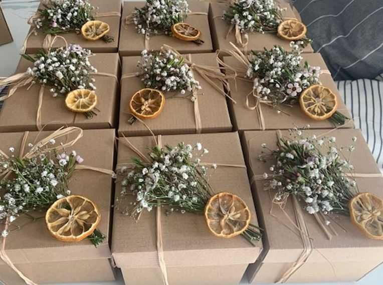 Caixa de oferta para lembrança