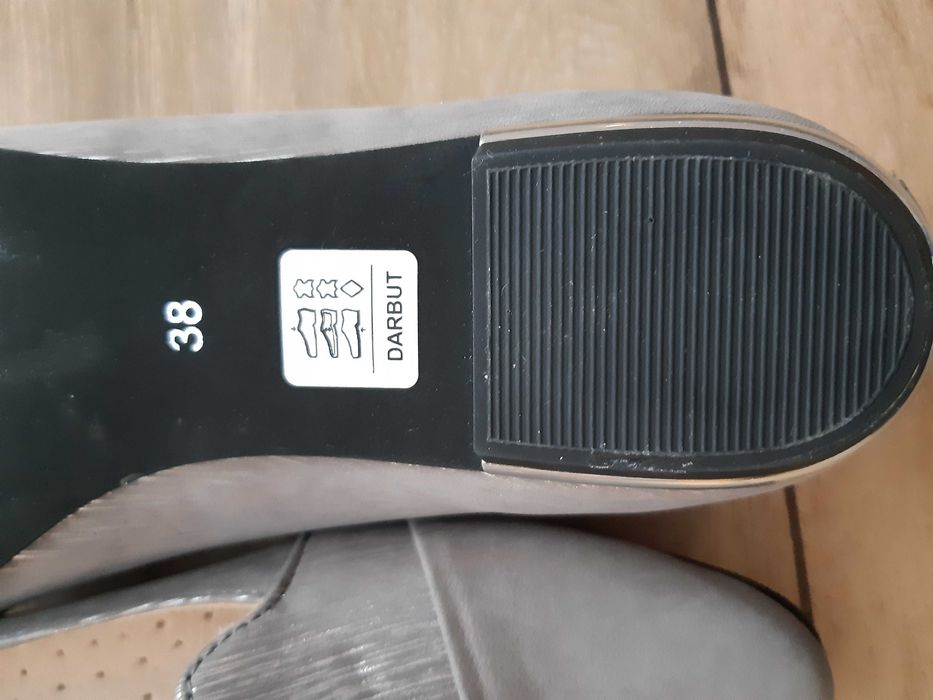 Baleriny skórzane r 38 NOWE