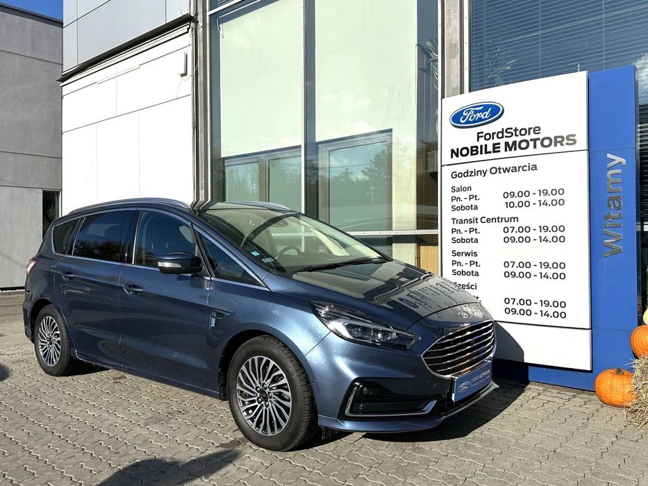 Ford S-Max 2.0 EcoBlue 190 KM / TITANIUM / 7os / 1 właściciel / Hak