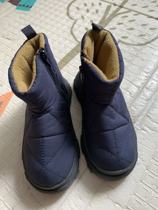 Чобітки черевики чорні Zara 24