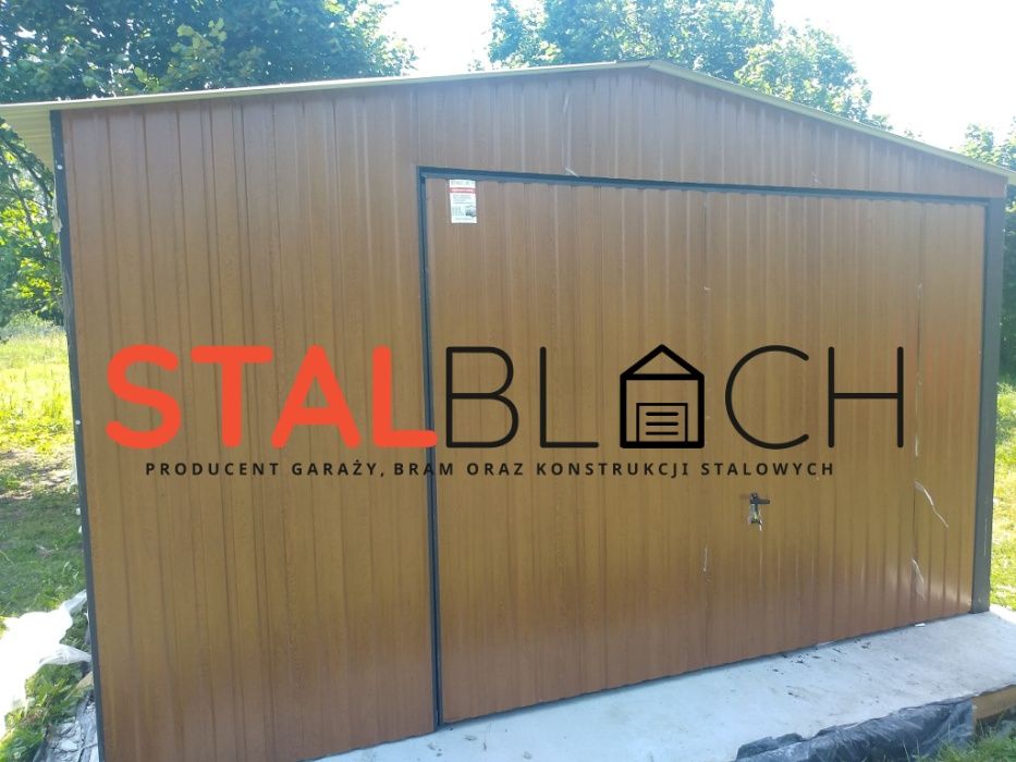 Garaz 3x5 Złoty DĄB