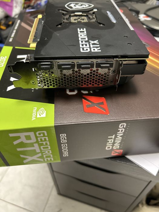 MSI Gaming X Trio GeForce RTX 3070 - Como Nova!