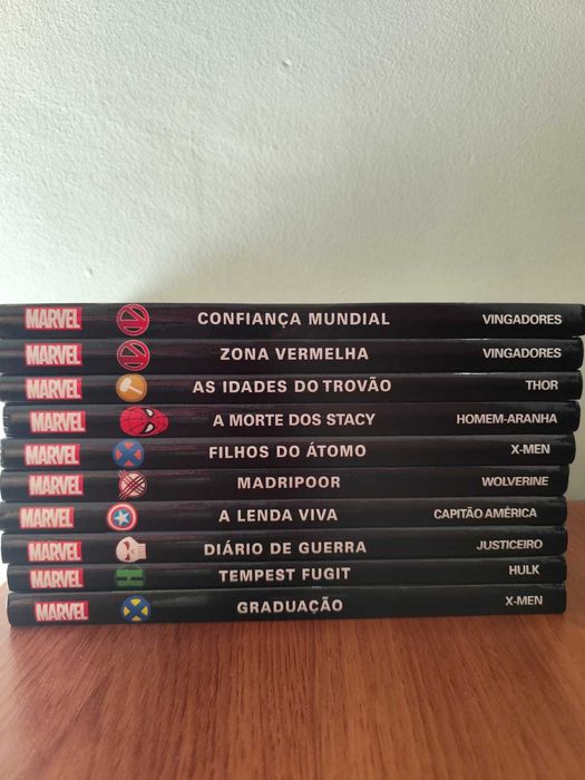 Coleção Livros da Marvel